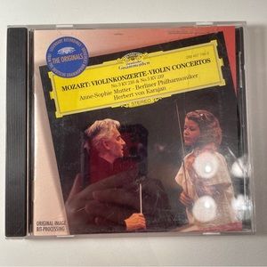 Anne-Sophie Mutter - Mozart: Violin Concertos 3,... - Anne-Sophie Mutter CD 82VG